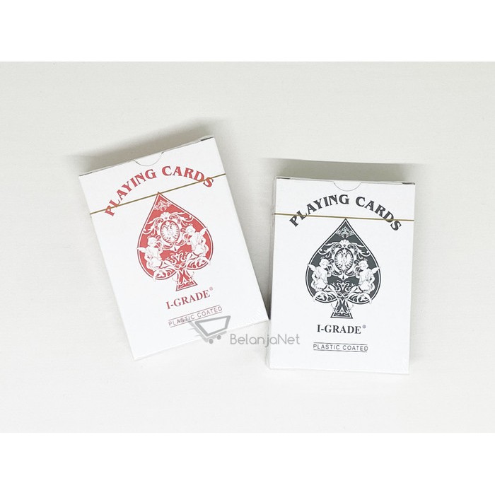 Kartu Remi I-Grade Plastic Coated | Playing Card | Kartu Remi