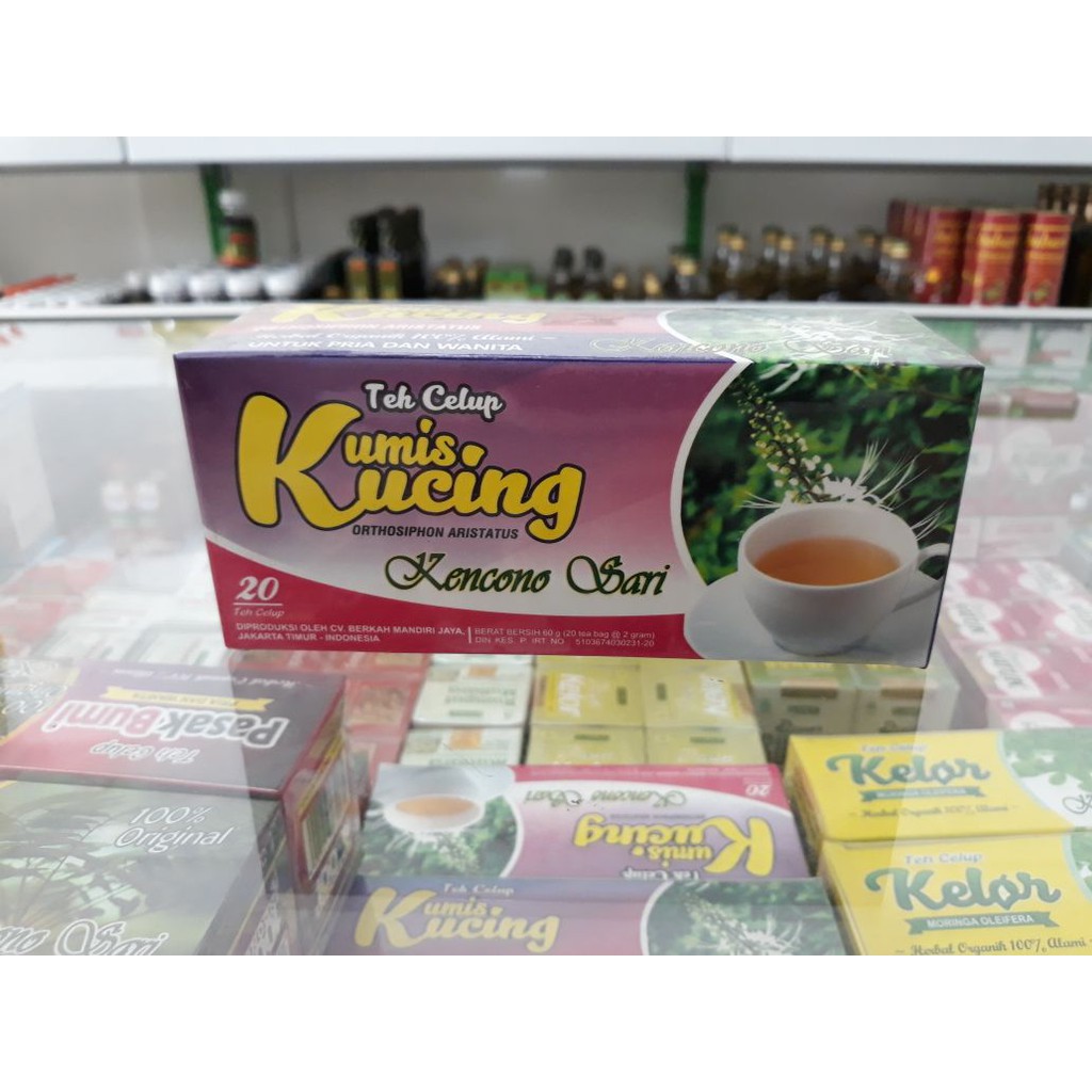 Teh Celup Kumis Kucing Kencono Sari 100% Original