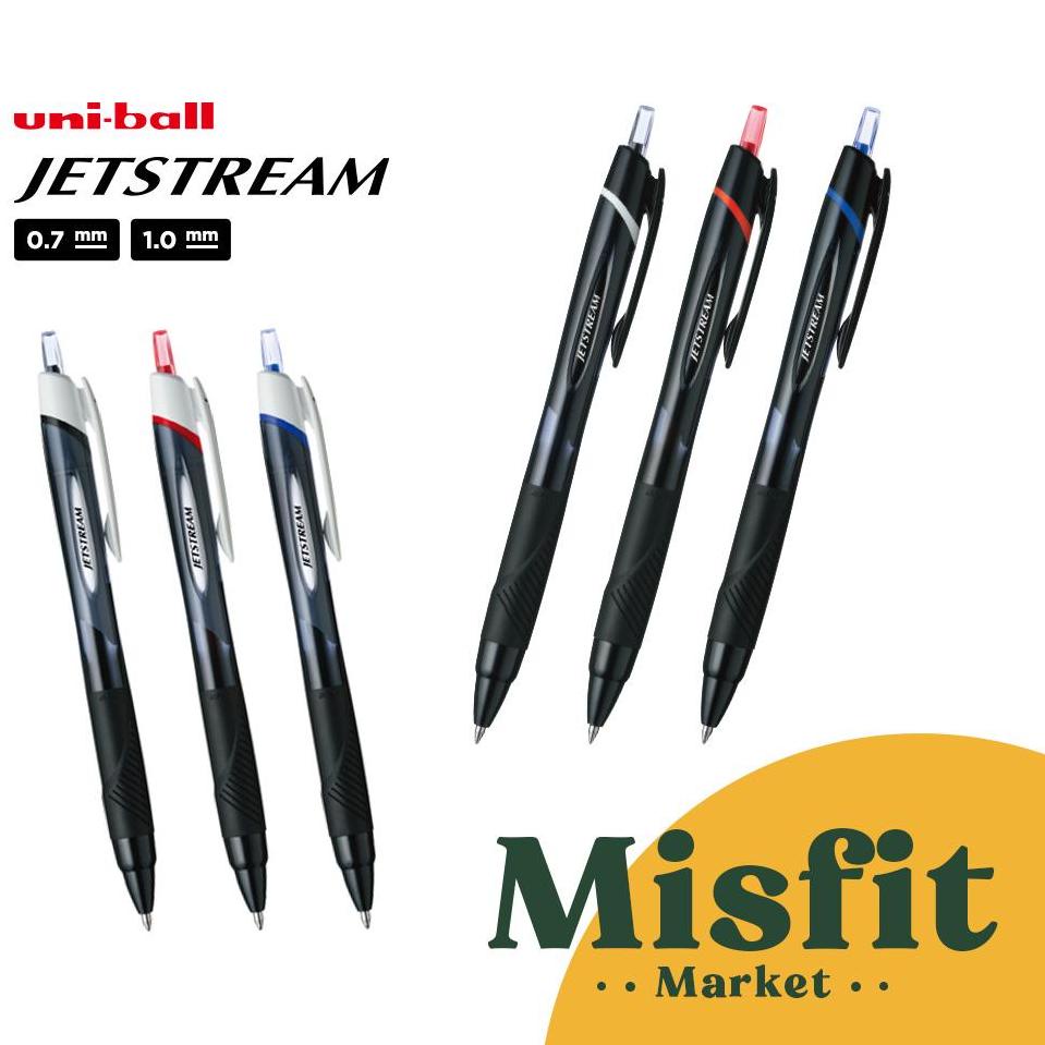 

Vxm28 Uni Ball JETSTREAM Ballpoint Pen 0.7 1.0 mm Uniball Pulpen .,,.,.,