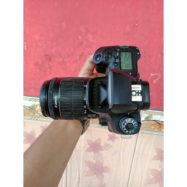 Canon 700D Fullset Mulus + Lensa STM 18-55MM + Memori 16 Gb+ Tas-7