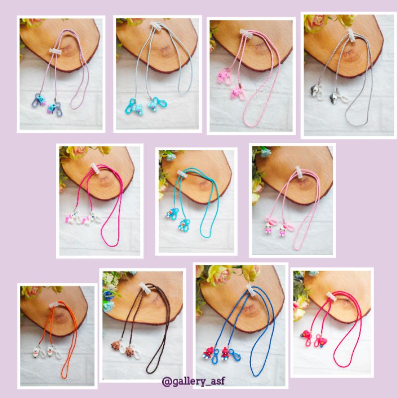 Kalung  Masker Strapmask Gantungan Masker BTS dan Karakter