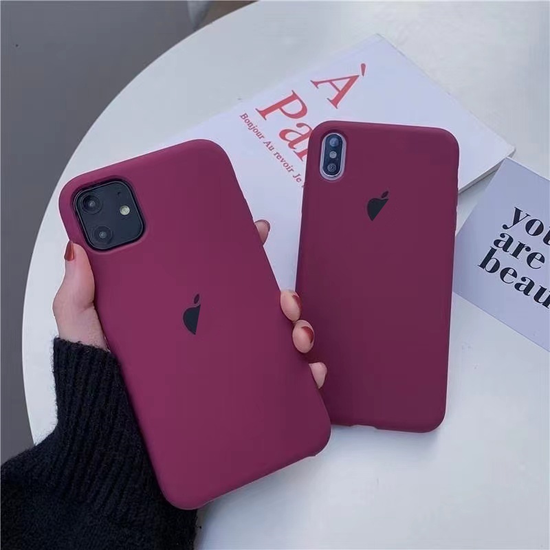 Casing Silikon Iphone 14 Pro Max 14 Plus 13 Pro Max 12 Pro Max 11 Pro Max 6 6s 7 8 Plus X Xr Xs Max I11 Pro Max Warna Violet