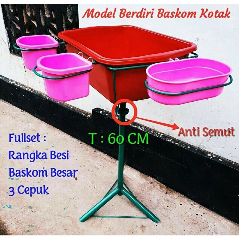 Tempat pakan ternak murai