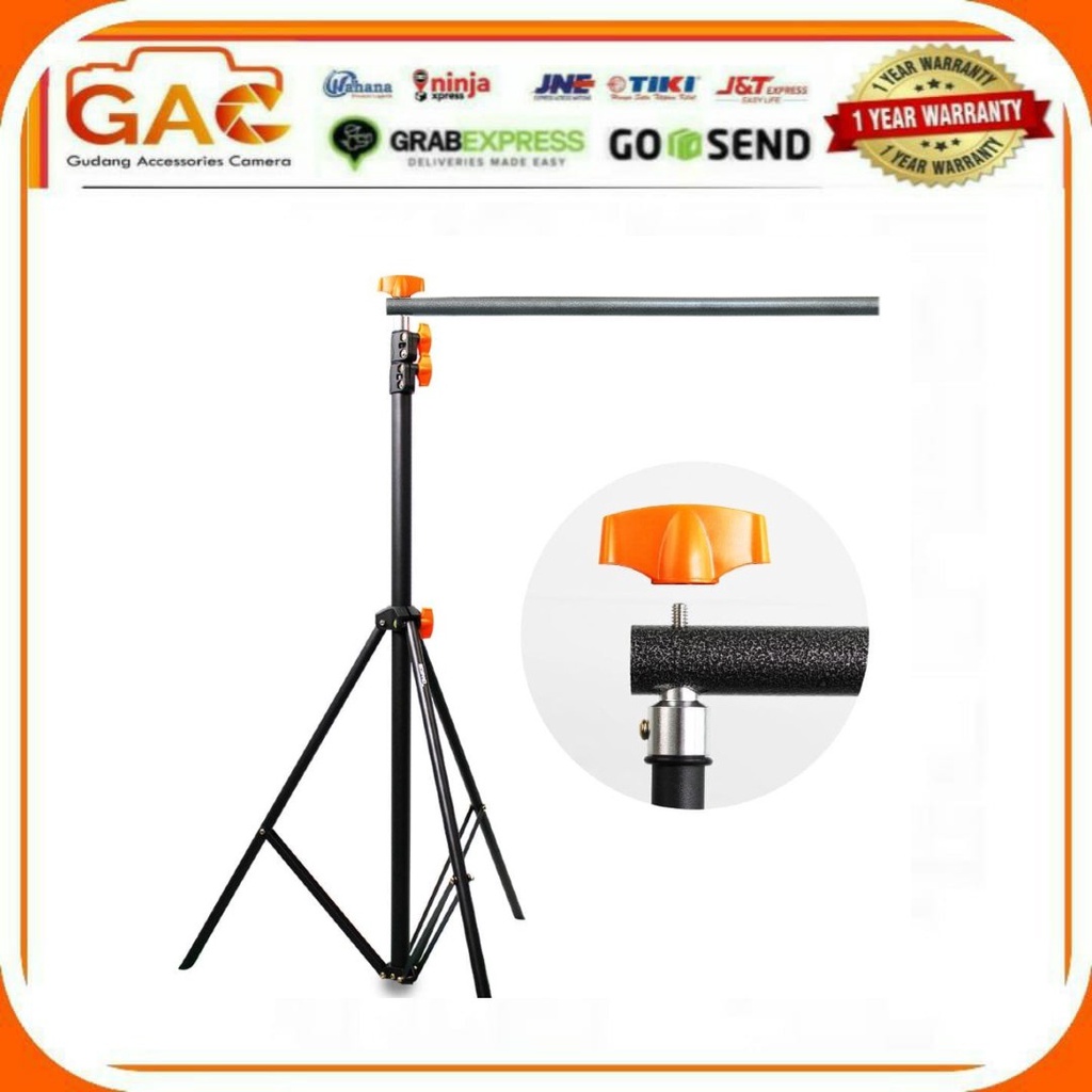 EZ Stand Portable Background Stand 3M for Background Studio Foto