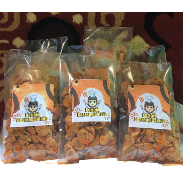

Keripik Basreng Balado