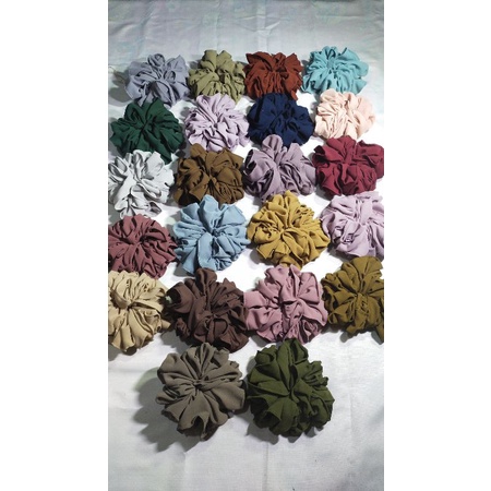 ikat rambut/srunchie jumbo hijab-5