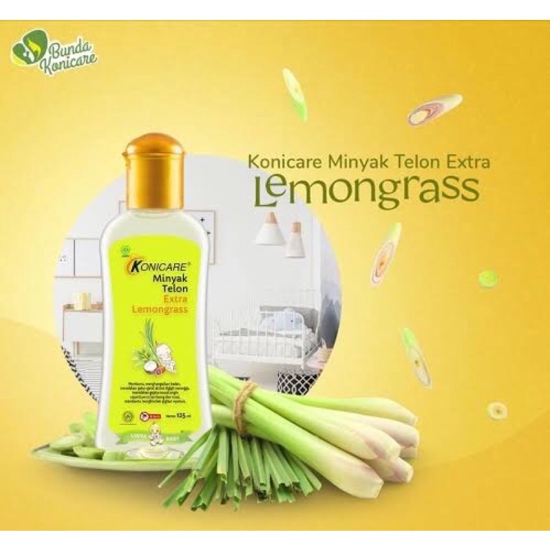 Konicare Minyak telon Extra Lemongrass