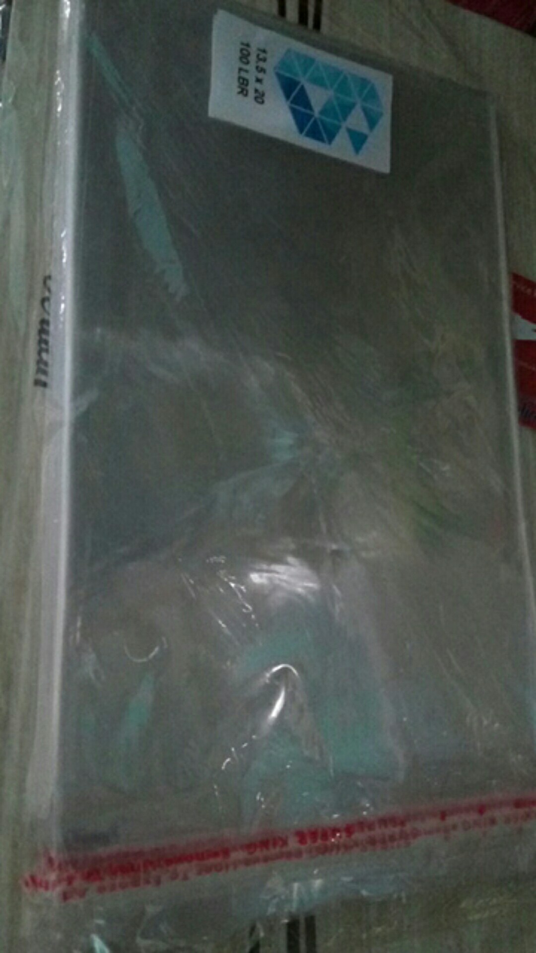 Plastik Opp 13,5 X 20 Cm Untuk Pahe 014, 015, 016