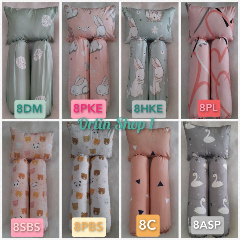 READY Bantal Guling Bayi Set / Baby Pillow Set / Bantal Bayi