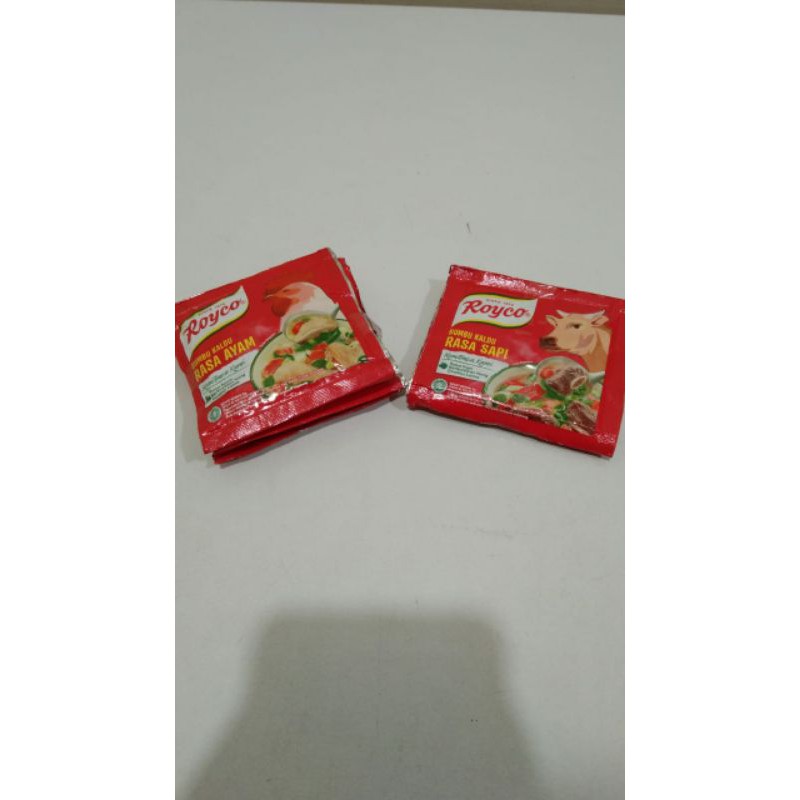 Royco sapi 9gr isi 10, Royco Ayam 9gr isi 10