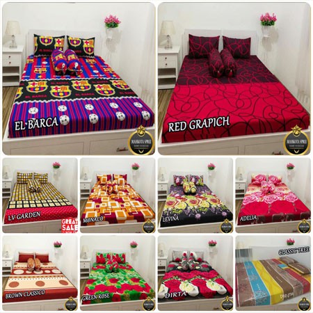 Sprei Homemade 1   20 160 180 Sprei Karakter Sprei Motif