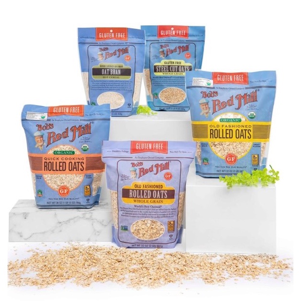 

Bob's Red Mill Organic Rolled Oats Quick cooking Old Fashioned | gluten FREE Organik