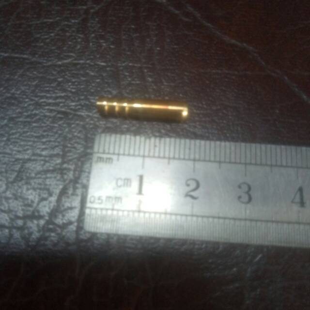 Nepel kuningan karburator