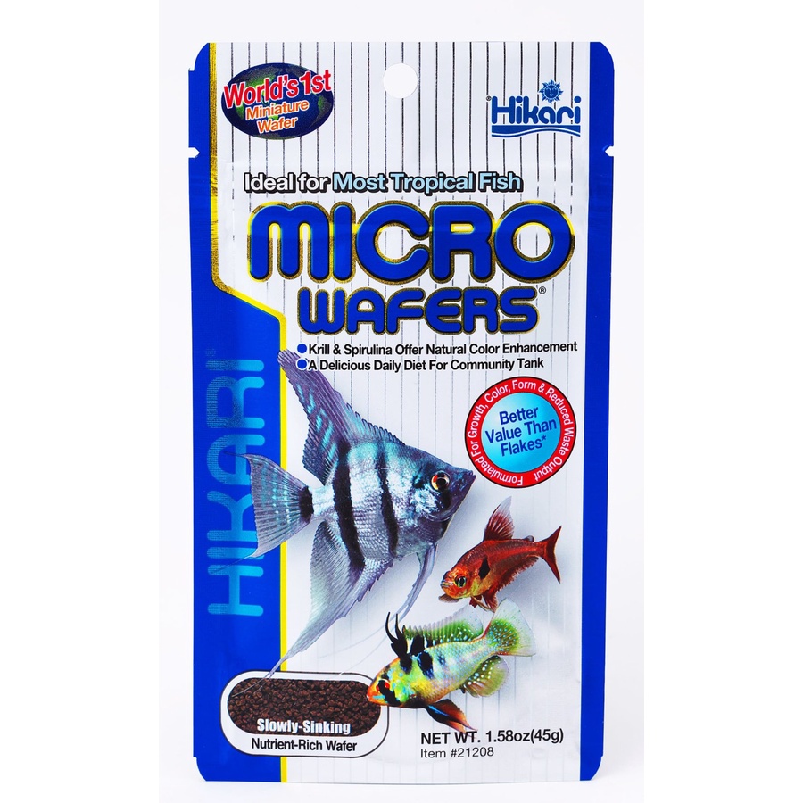 Hikari Micro Wafers 45 gram Pakan Makanan Pelet Wafer Ikan Hias Kecil