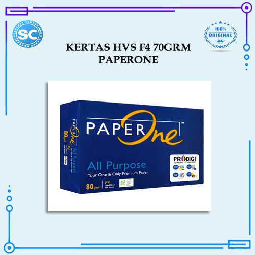 

Kertas HVS F4 80gram Paper One