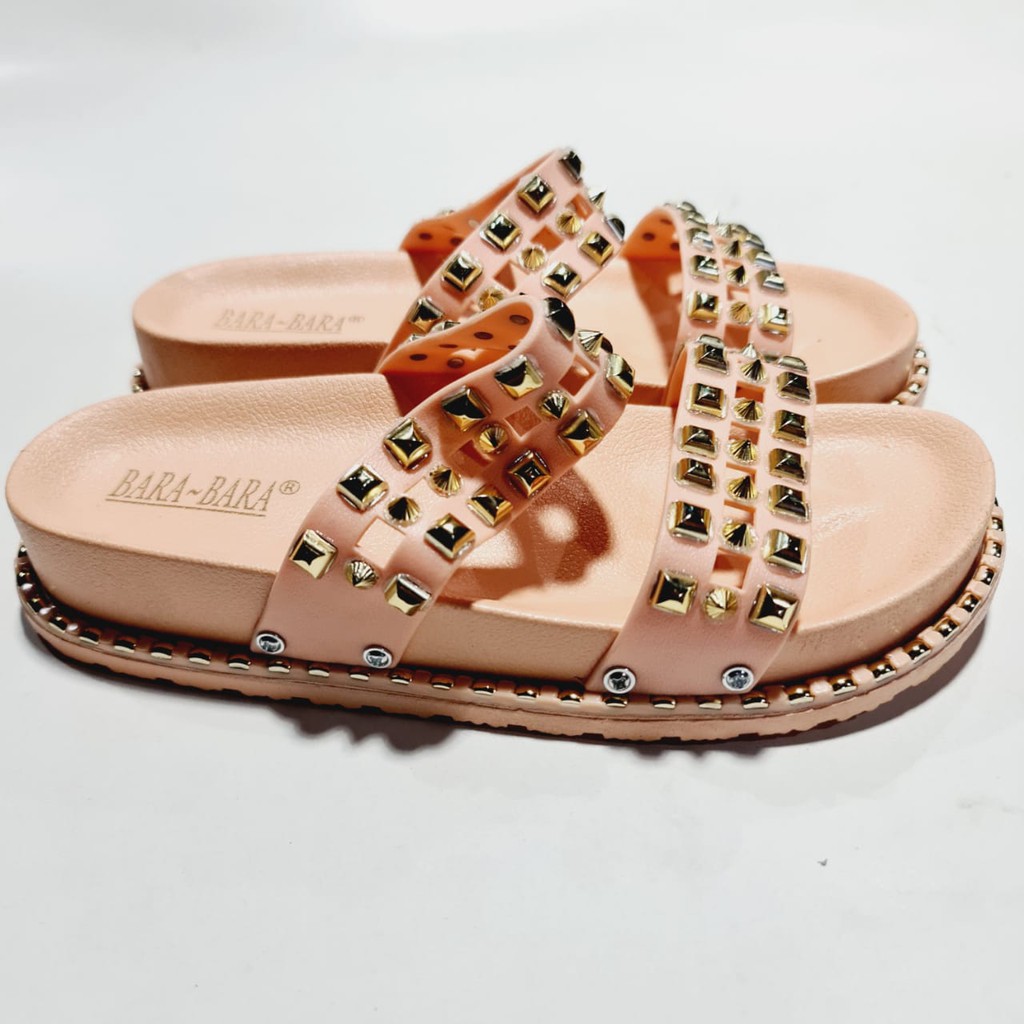 jelly sandal wanita bara bara sendal karet import barabara cewek BBJ1823B2PK