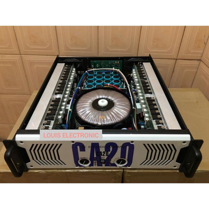 Power Amplifier SOUNDSTANDARD CA20 CA 20 BODY PANJANG