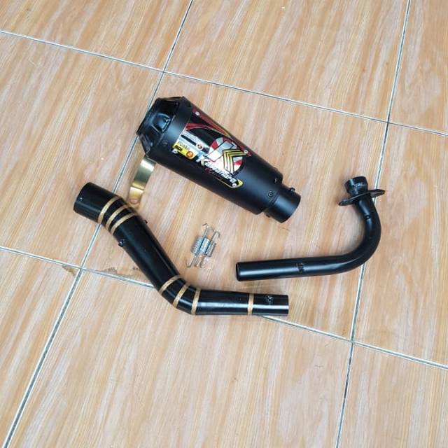 KNALPOT MIO SPORTY-MIO SMILE KAWAHARA BLACK DOV