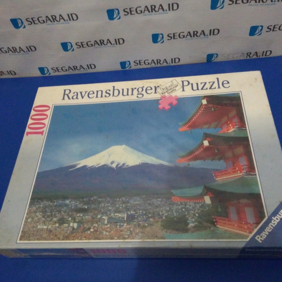 Puzzle - Ravensburger Puzzle Original Fujiama Giappone 1000 Pcs