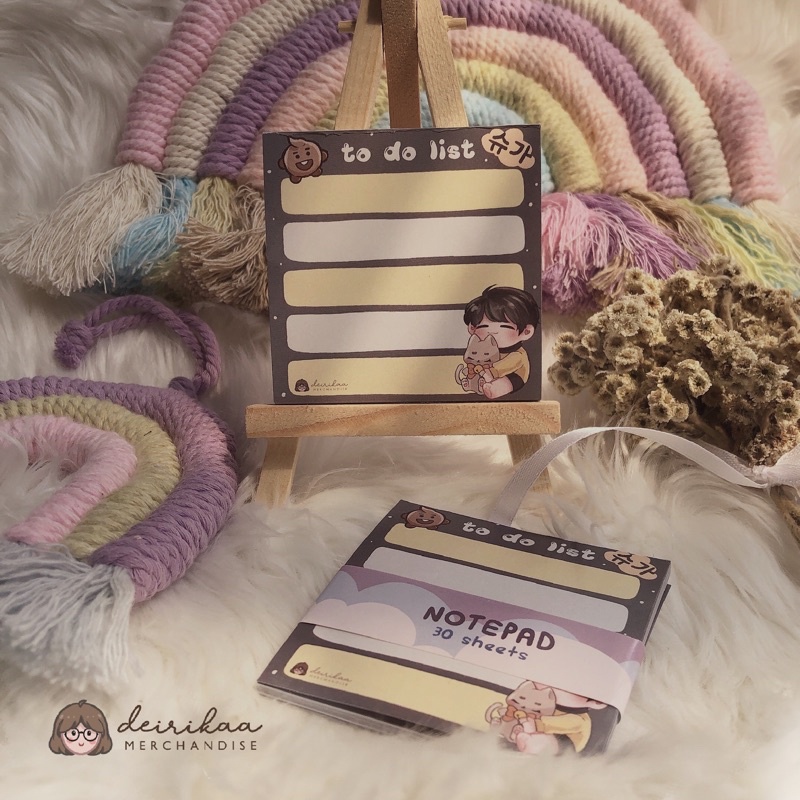 

Suga Childhood Notepad