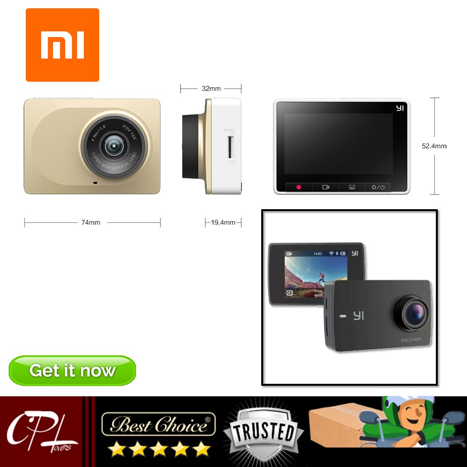 Xiaomi Yi Dashboard Camera 4K
