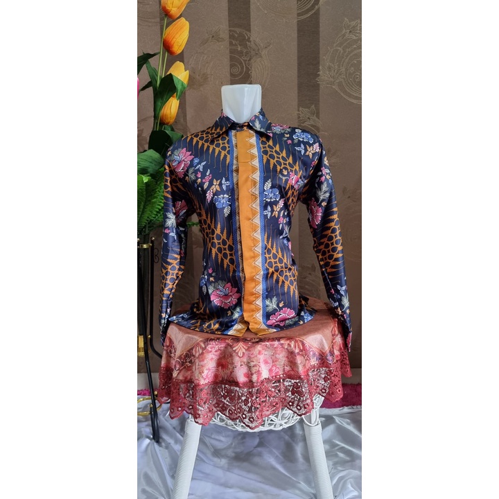 Kemeja Panjang Batik Motif Ayunda &amp; KSN By Zahratul27