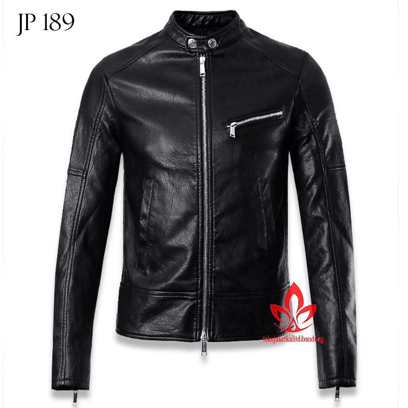 (COD) Jaket Kain Semi Kulit Super Premium Imitasi - JP 189