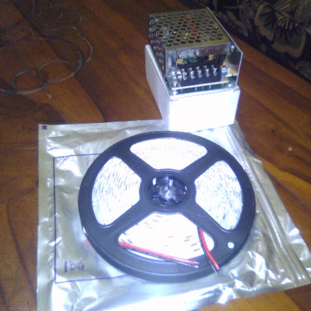 Led strip EMICO light SMD 2835 FLEXILE ples adaptor