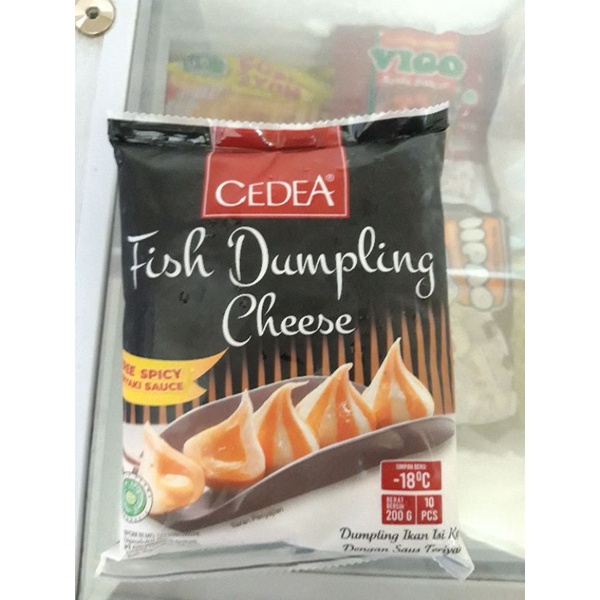 

Cedea dumpling cheese / keju 200gr