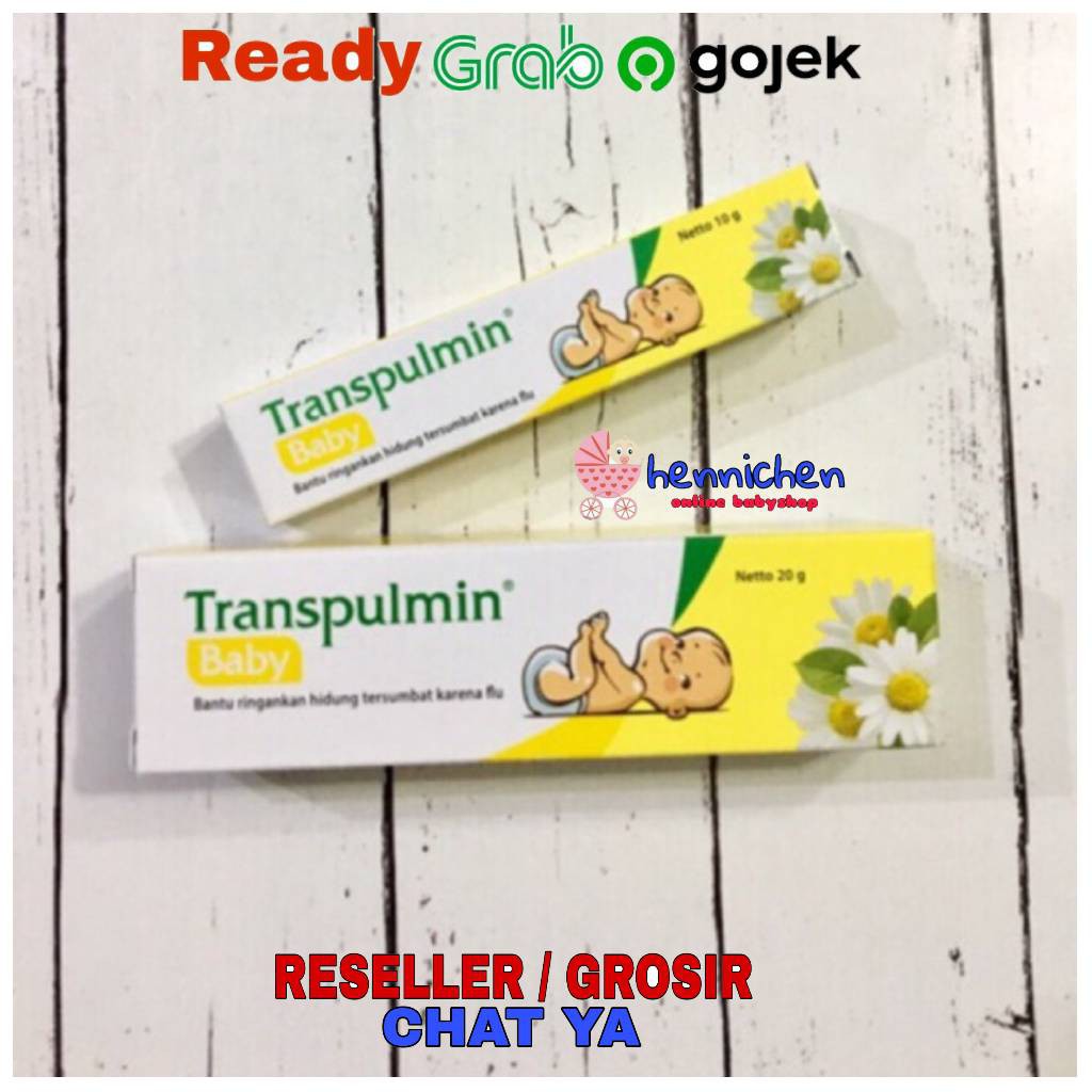 Transpulmin cream baby / anak 10 gr