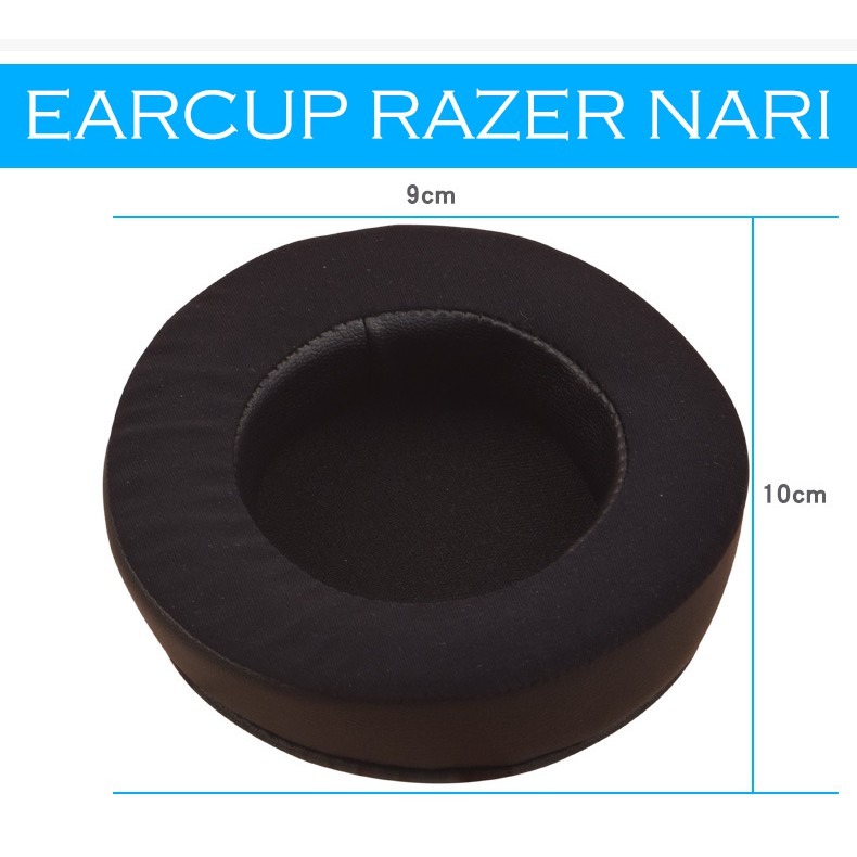 Earcup CLV Leather Razer for Razer Nari - Busa Kulit Gaming Headset