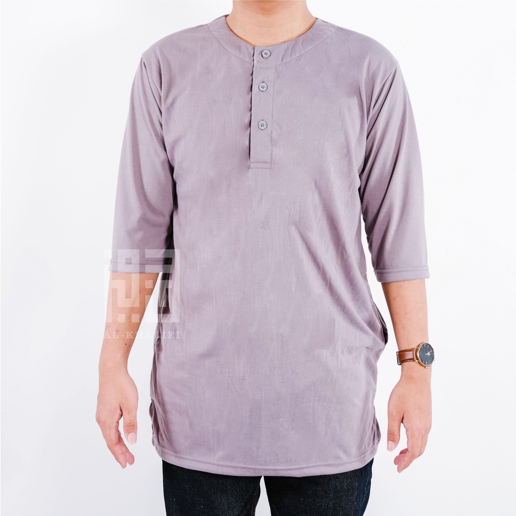 Kurta Pakistan Bahan Kaos Lengan 3/4 Baju Koko Terlaris Termurah