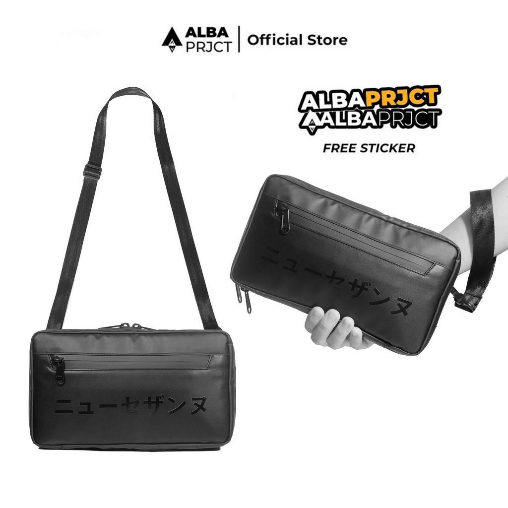 ALBA PROJECT | Handbag SAGA &quot;VERSI 2.0&quot; | Handbag Pria | Clutch bag pria | Sling bag pria waterproof | Tas Selempang