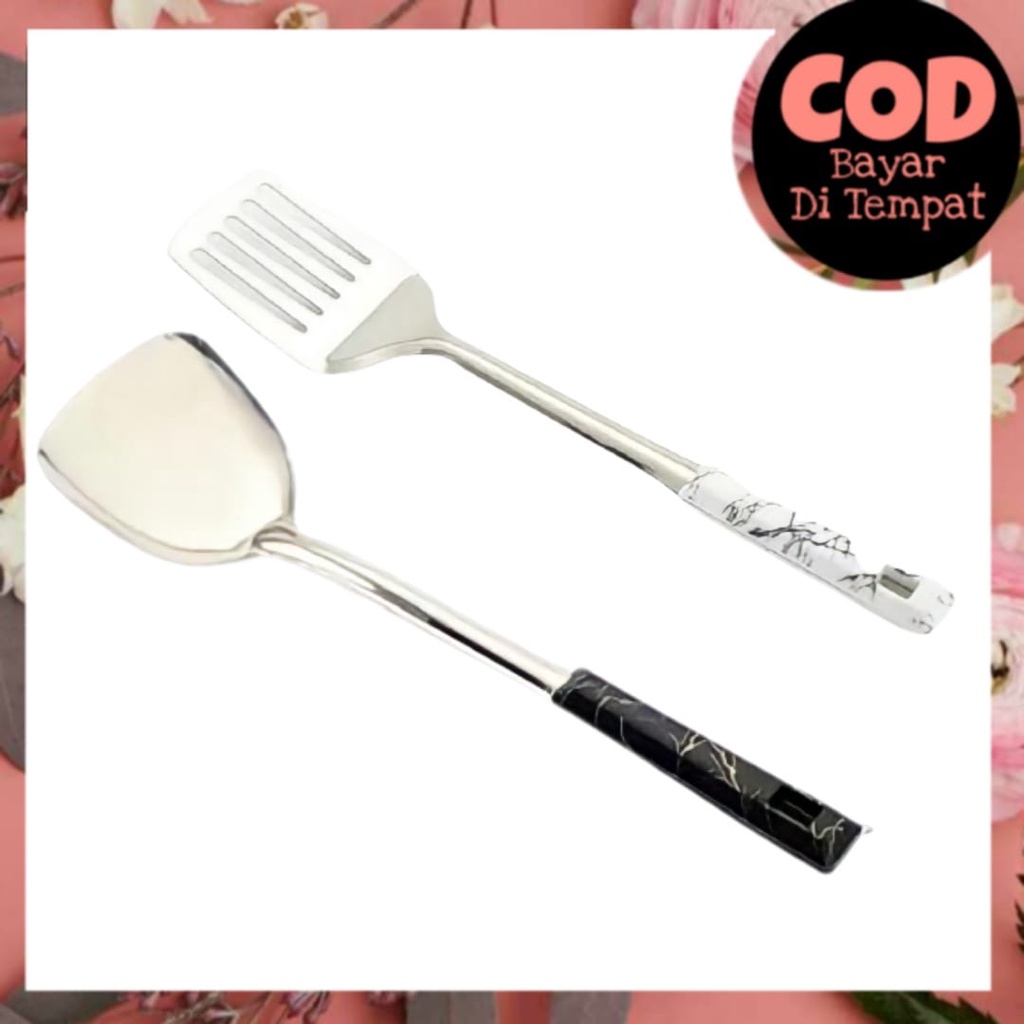 SUTIL MARMER STAINLESS SPATULA SUTIL STAINLESS SUTIL PREMIUM BESAR (DOMESTICO)