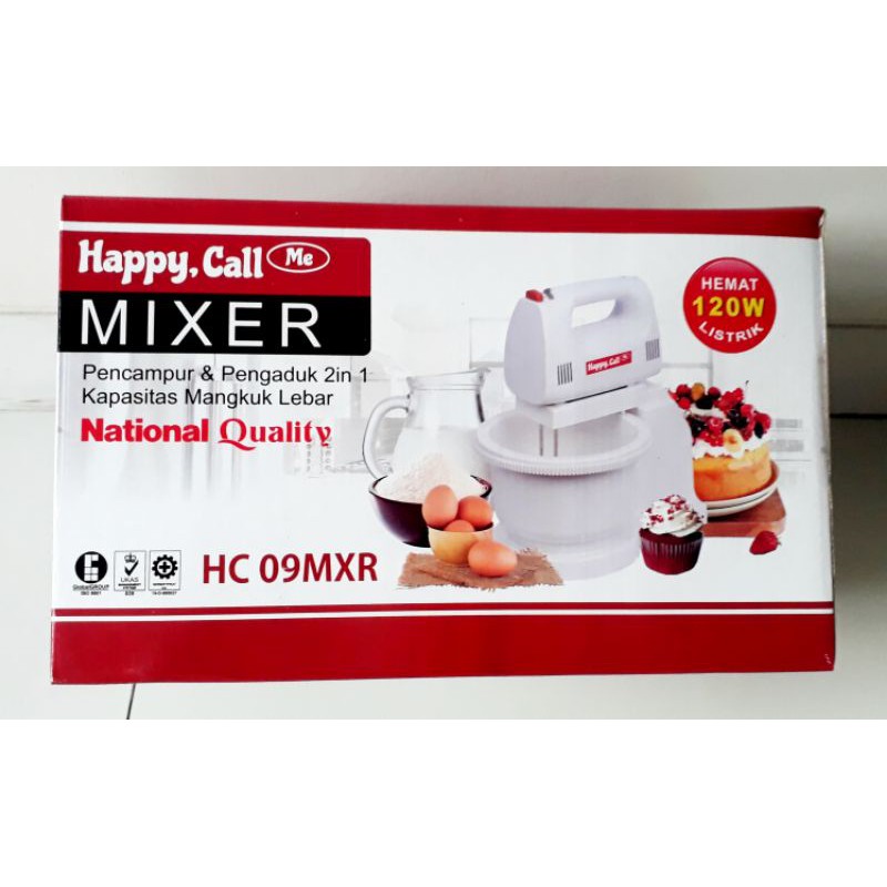 Mixer com HAPPY CALL Hand mixer Pengocok adonan kue