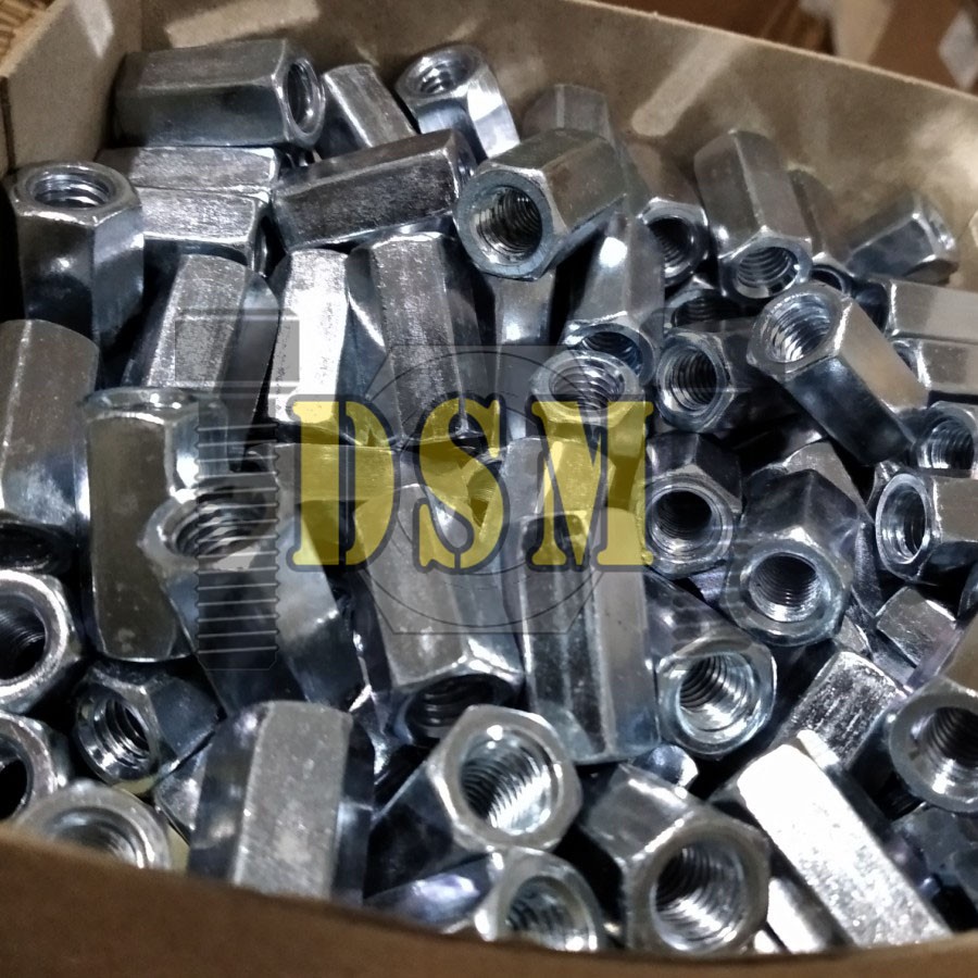 Long Nut M20 / Mur M20 Panjang 60 MM Kunci 30