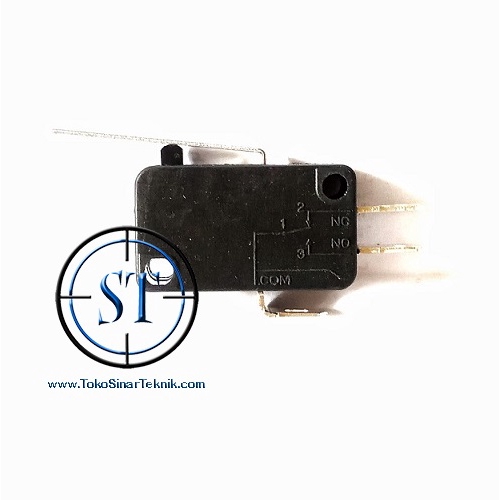 BA-23C1 Micro Limit Switch Besar KW1-103 7-1 125VAC Gagang Tuas NC NO  Momentary On Off