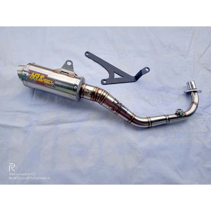 Knalpot Vespa Matic By Original NRSpeed Racing Performance