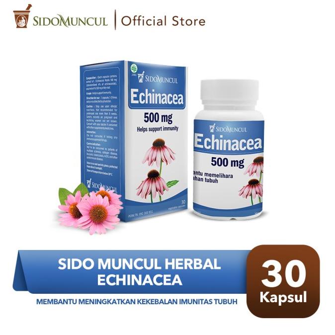 

Discount Sido Muncul Herbal Echinacea 30 Kapsul - Kekebalan Imunitas Tubuh /OBAT HERBAL ASAM URAT/OBAT HERBAL PELANGSING/OBAT HERBAL KOLESTEROL/OBAT HERBAL DIABETES