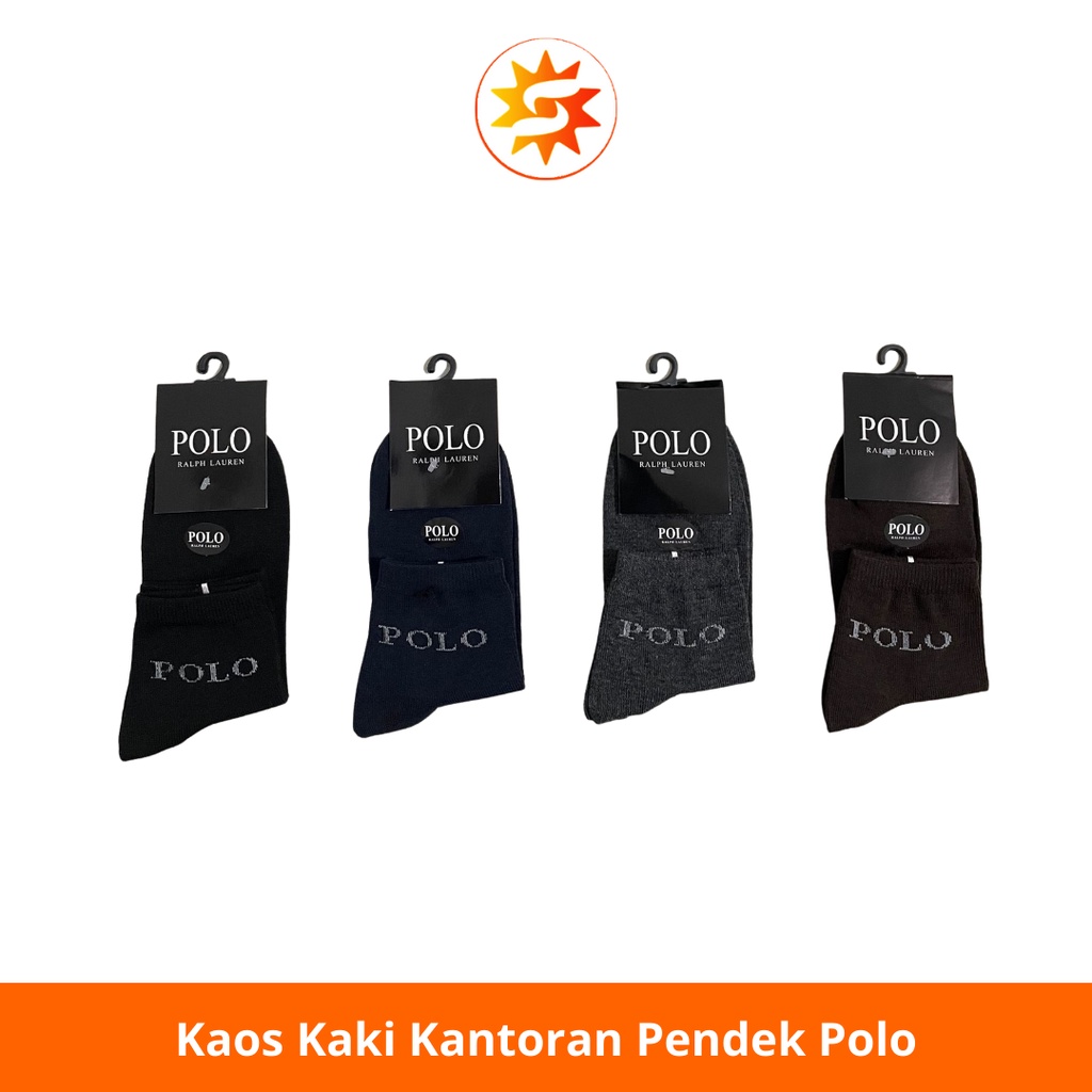 Kaos Kaki Kantoran Pendek Polo / Kaos Kaki Kantor / Kaos Kaki Kerja