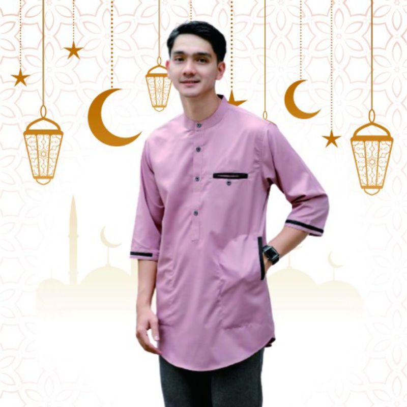 BAJU KOKO PRIA LILAC