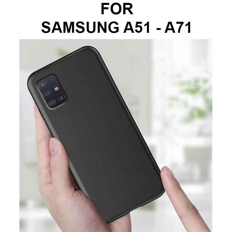 TPU case Samsung A51 - A71 softcase casing cover silikon ultra thin matte doff slim-1