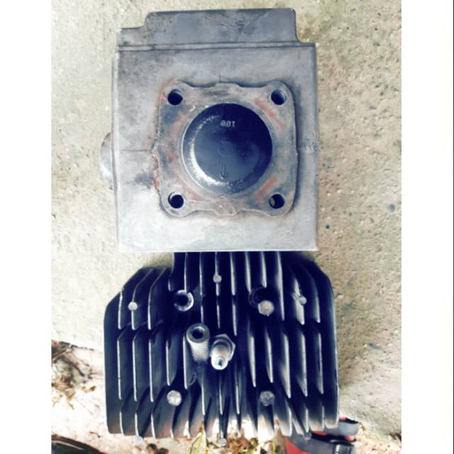 Blok dan deksel satria hiu 6 speed