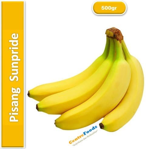 

Buah Pisang - Sunpride Fresh | 500gr [ Harga Per 0,5 Kg ]