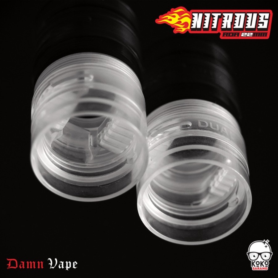 NITROUS GHOST RDA TOP CAP SINGLE COIL