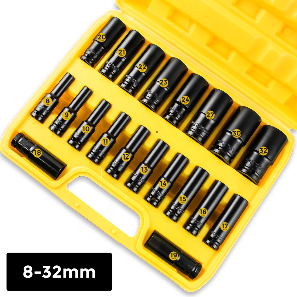 Mata Socket Extention Impact Socket 20 pcs 1/2 Inch