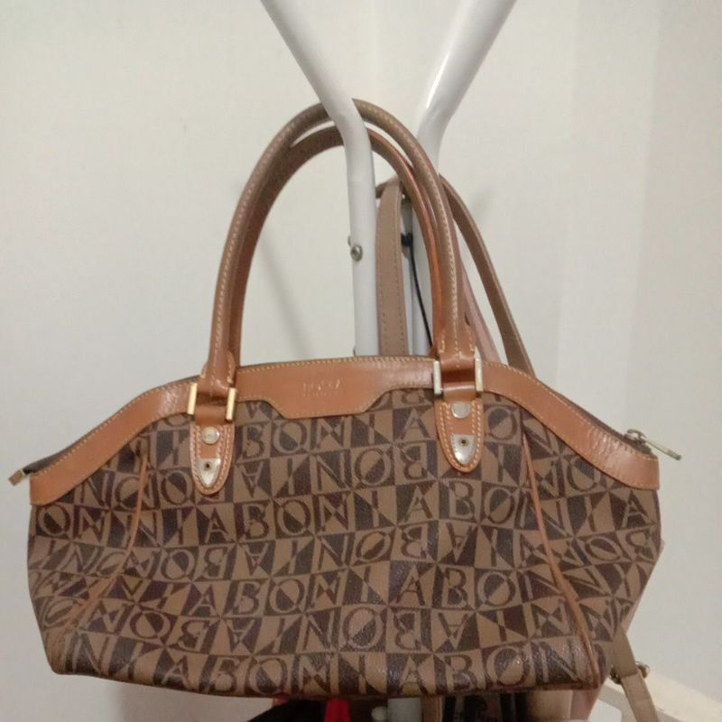 tas bonia handbag monogram