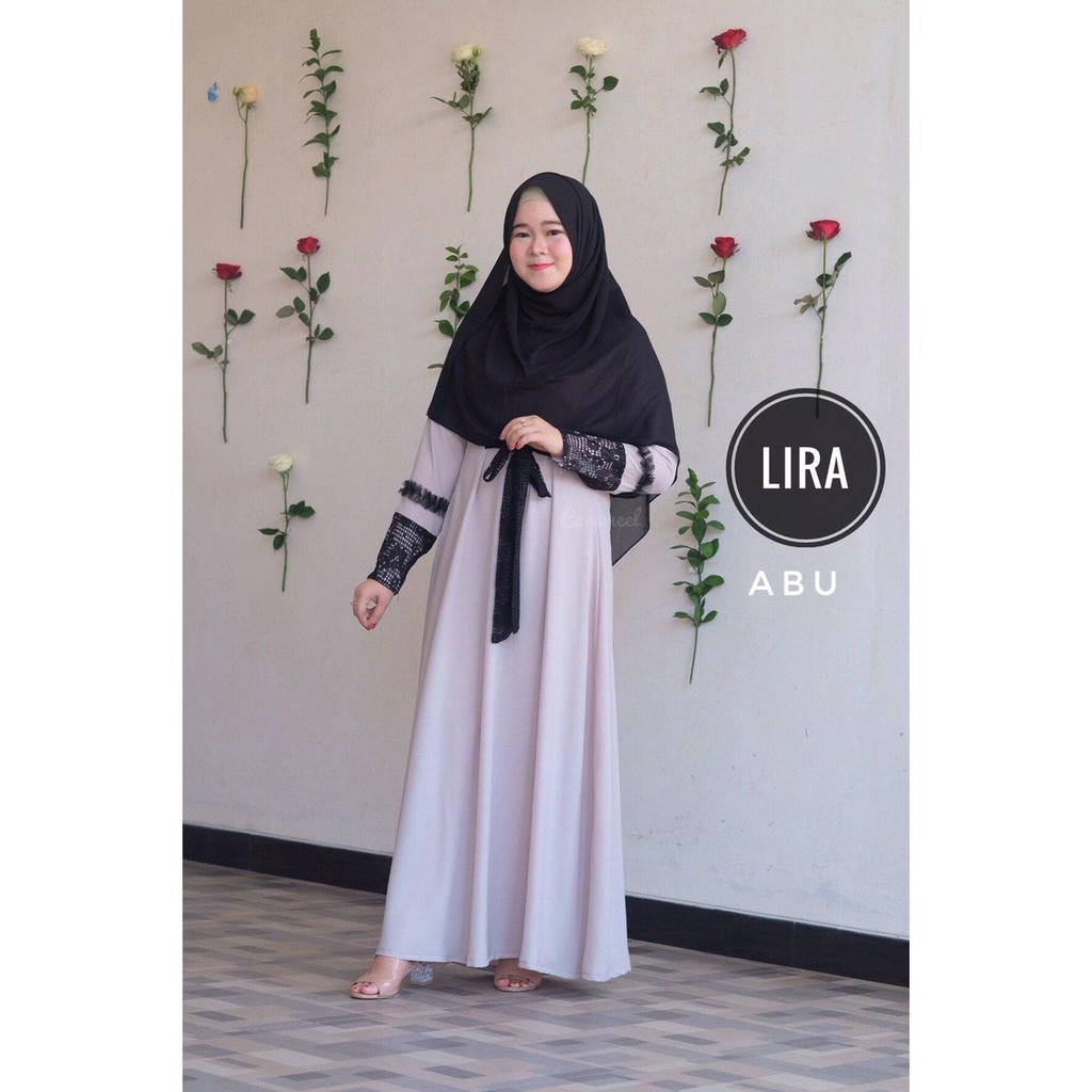 READY STOCK GAMIS LIRA ORIGINAL HIJAB SYARI