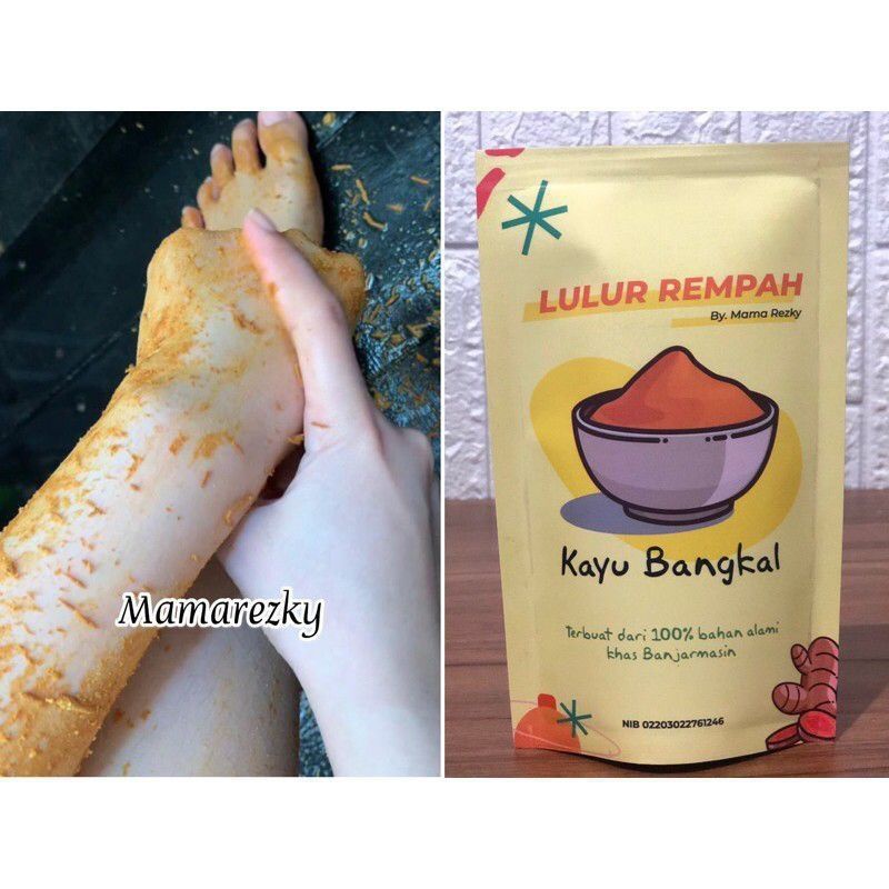 lulur rempah bangkal asli / lulur rempah kayu bangkal / lulur bangkal / lulur viral