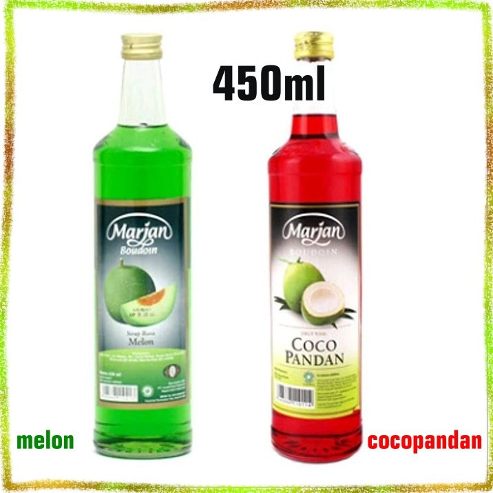 

Sirup Marjan 450ml Botol Kaca Cocopandan / Melon / Lemon GRAB/GOJEK ONLY